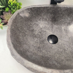 Раковина из речного камня RS-63671 (47*40*15) 0122