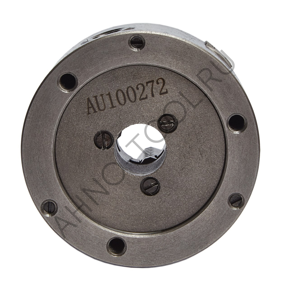 Патрон токарный 100мм 7100-0002 (K11-100) "YTUM UNIVERSAL" прям.и обр. кулачки