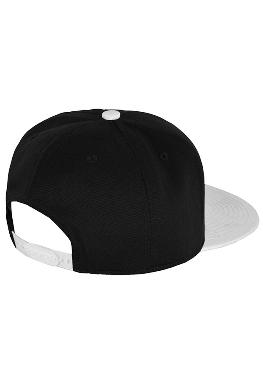 Кепка черная с белым сзади фото