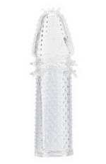 Прозрачная силиконовая насадка с усиками