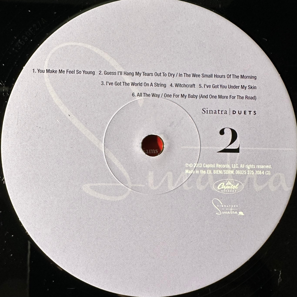 Sinatra ‎– Duets 2LP (Европа 2014г.)