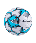 Мяч футбольный Nueno №5, белый/голубой/черный