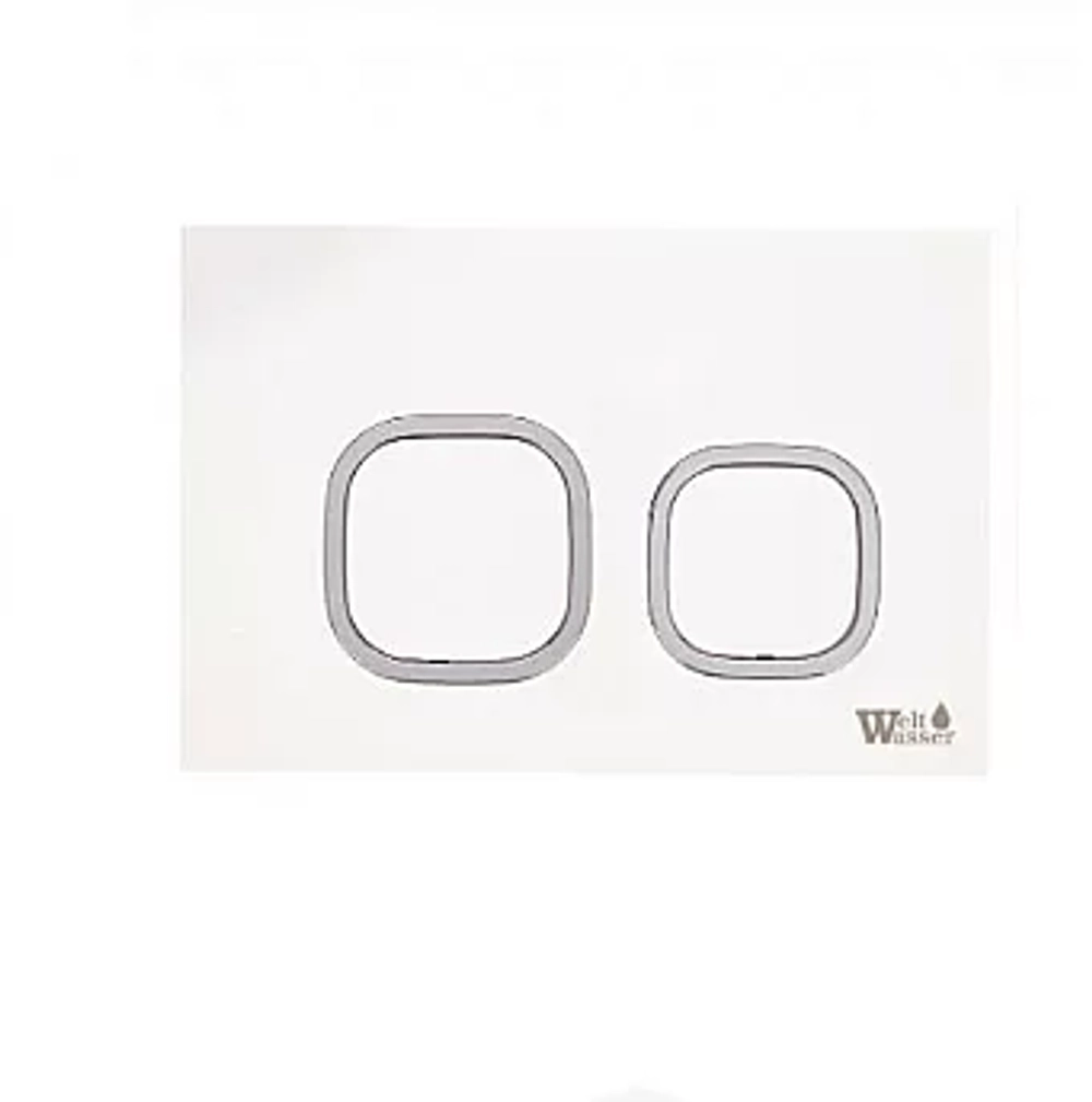 Унитаз с инсталляцией WeltWasser AMBERG 506 ST + ERLENBACH 004 GL-WT + AMBERG RD-WT
