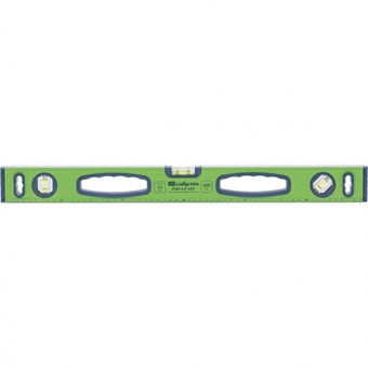 Уровень алюминиевый УСМ-0,5-1500, фрезерованный, 3 глазка, магнитный, рукоятки, 1500 мм Сибртех