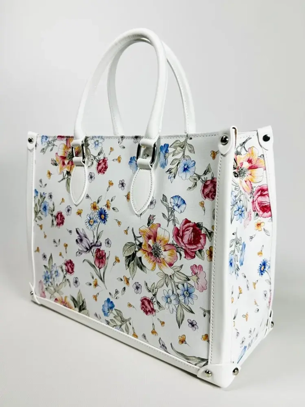 Женская сумка из натуральной кожи Fiore Estate Bianca