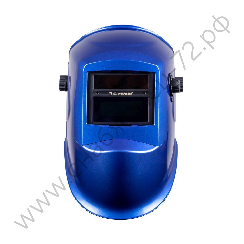Маска сварщика КОРУНД-2 синяя (ф-р 7100V, пр-во FoxWeld), без коробки