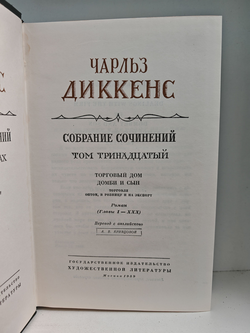 Чарльз Диккенс. Собрание сочинений в тридцати томах. Том 13-14. Домби и сын