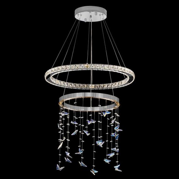 Люстра хрустальная с пультом Citilux ETERA CL322060