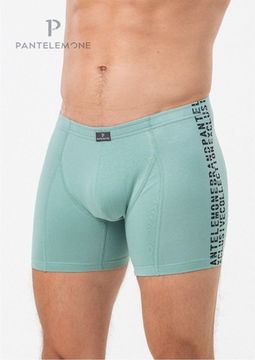 Трусы мужские боксеры удлинённые Pantelemone PMHL-1493, виридиан