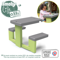 Пикниковый столик Smoby 810927 для садовых домиков для детей от 2 лет — фото 1