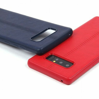 Панель из экокожи для Samsung Galaxy Note 8, 010498 Красный