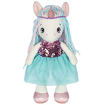 Кукла мягконабивная "Единорожка 35*12*14см. (Fancy)