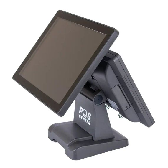 Сенсорный моноблок POScenter JAM (15&quot;, P-CAPtouch, Intel® J1900 2.0GHz; RAM4Gb; SSD128Gb; MSR) + 15&quot; второй монитор