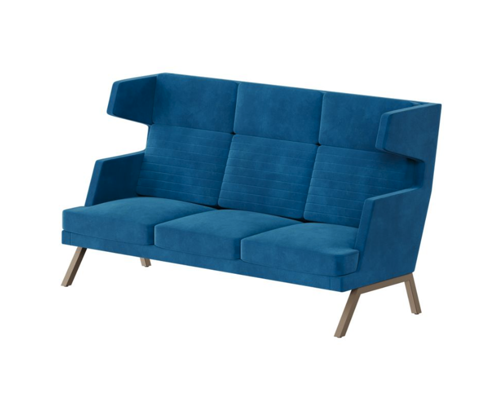 Диван трехместный с высокой спинкой ALD-03 АЛДО