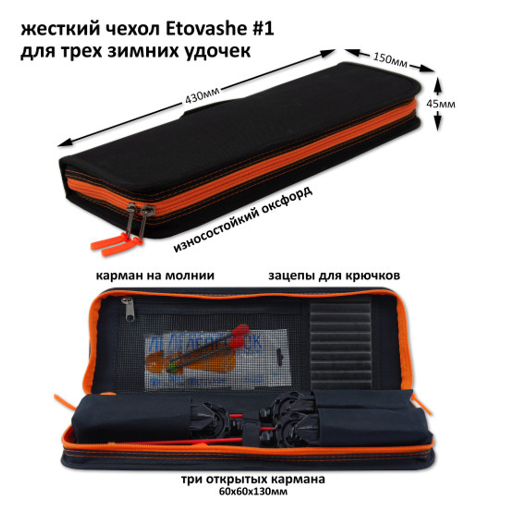 Набор из 3 удочек "ЭтоВаше"(Etovashe)