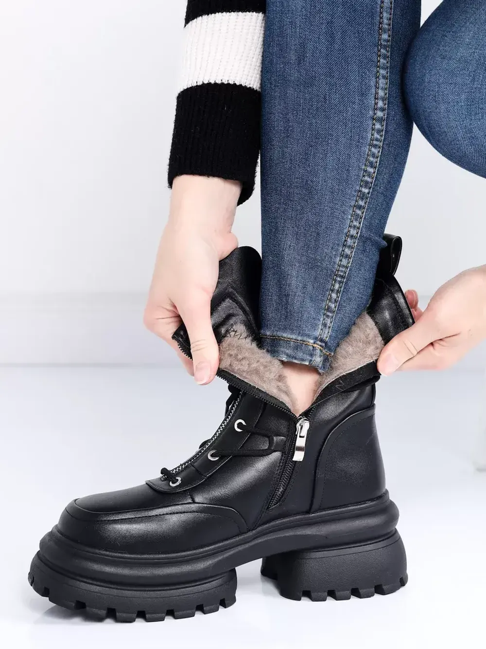 Ботинки зимние