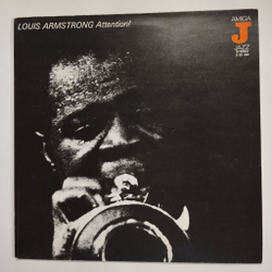 Винтажная виниловая пластинка LP Louis Armstrong Луи Армстронг Attention (ГДР 1980)