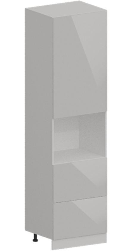 Кухня Модуль ШП2Я 600 Белый / Белый софт