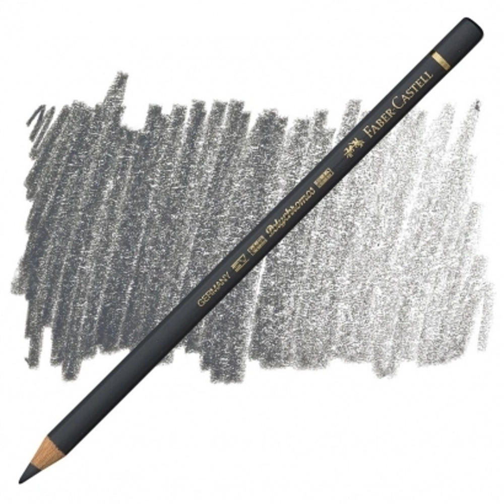 Карандаш художественный Faber-Castell "Polychromos", цвет 235 холодный серый VI