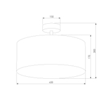 Потолочный светильник 4240 Rondo Graphite