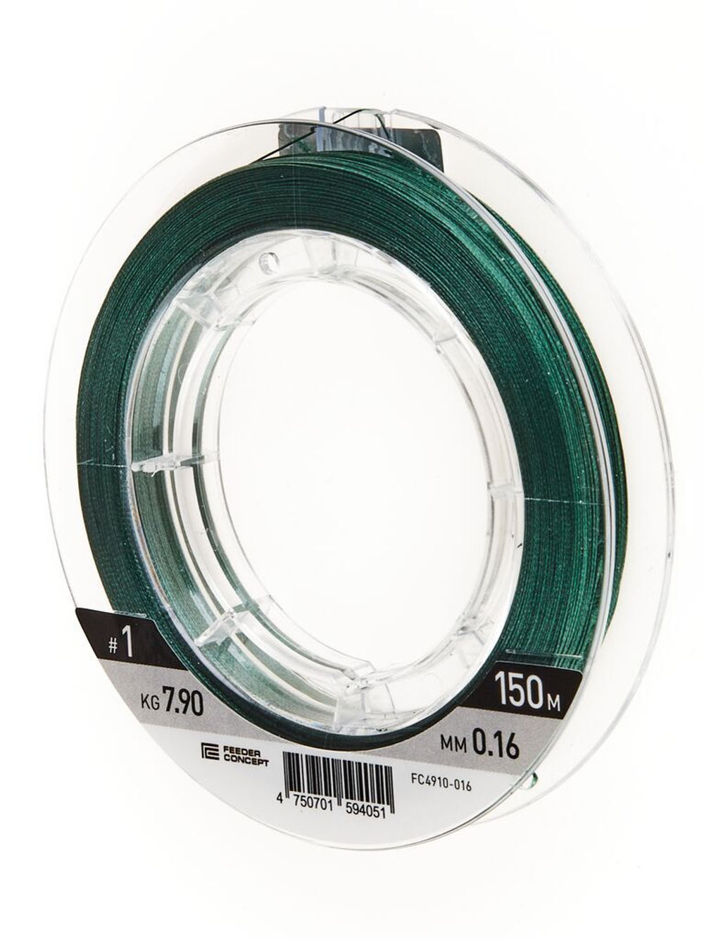 Шнур плетёный Feeder Concept Distance х8 BRAID Dark Green 150/016