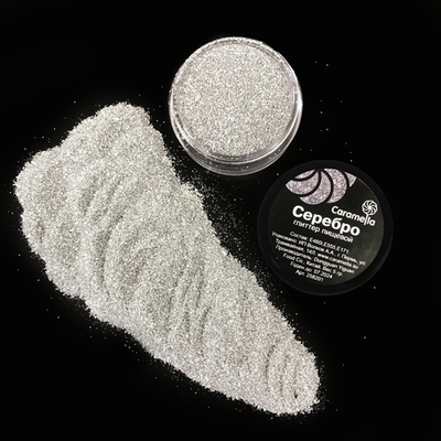 Глиттер пищевой Белый, 3 г