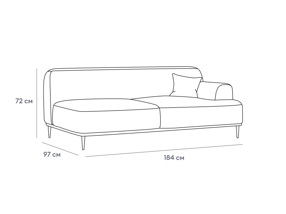 Завершение Portofino большое правое