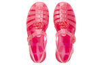 Gucci Wmns Gg Fisherman Sandal "Deep Coral"