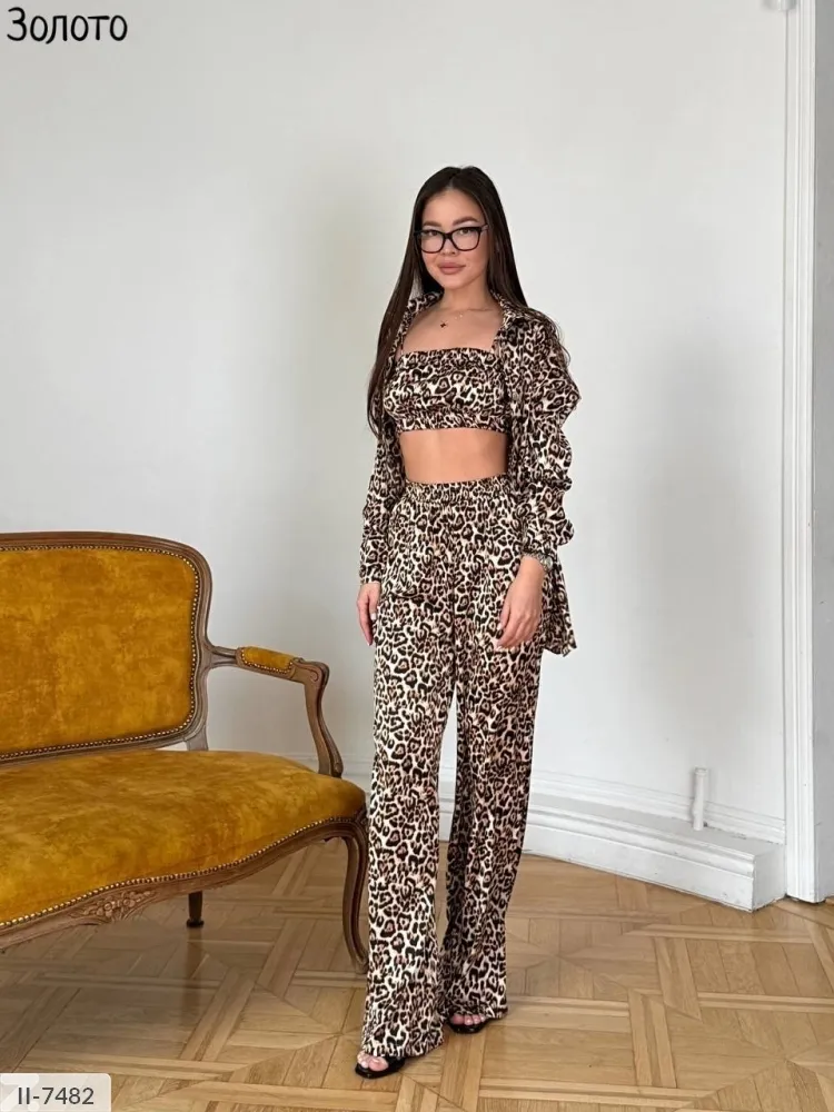 Костюм тройка II-7477 Фабрика Моды