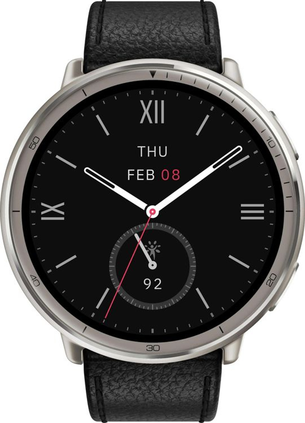 Смарт-часы AMAZFIT Active 2R Premium A2437,  43.9мм,  1.32",  черный/серебристый