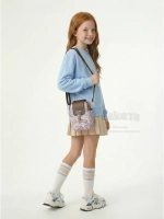 Сумка для девочки подростка на плечо кросс боди