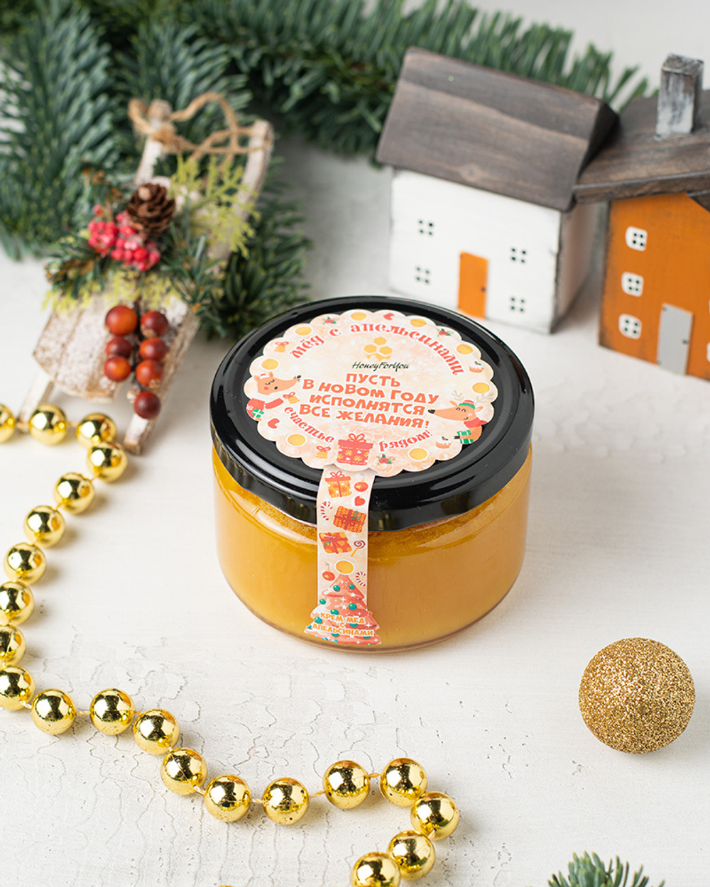 Новогодний медовый десерт (медовое суфле)