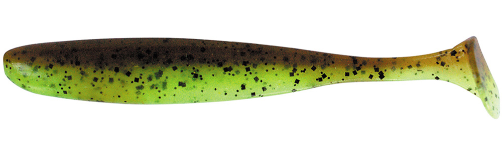 Приманка силиконовая Keitech Easy Shiner 5" #401T Green Pumpkin Chartreuse