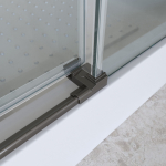 Душевой уголок BelBagno MARINO-2-A-2-90-C-GM 90х90см профиль оружейная сталь, стекло прозрачное