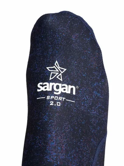 Носки Sargan Sport 1030/MBKB 2 мм черный/синий