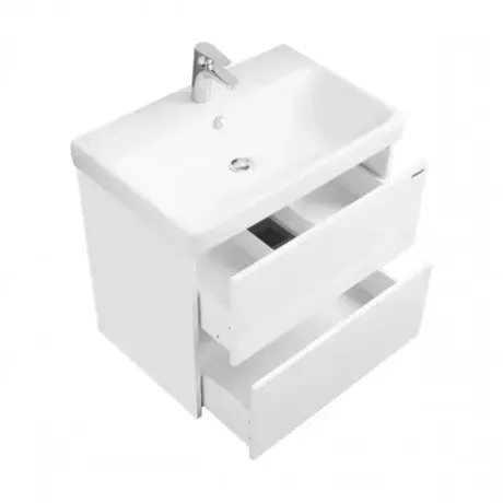 Комплект Тумба с раковиной Сканди 70 Белый/ Раковина Адриана 70