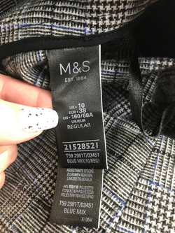 Брюки Marks&Spencer в классическом исполнении, маркировка 38, визуально на 44 размер