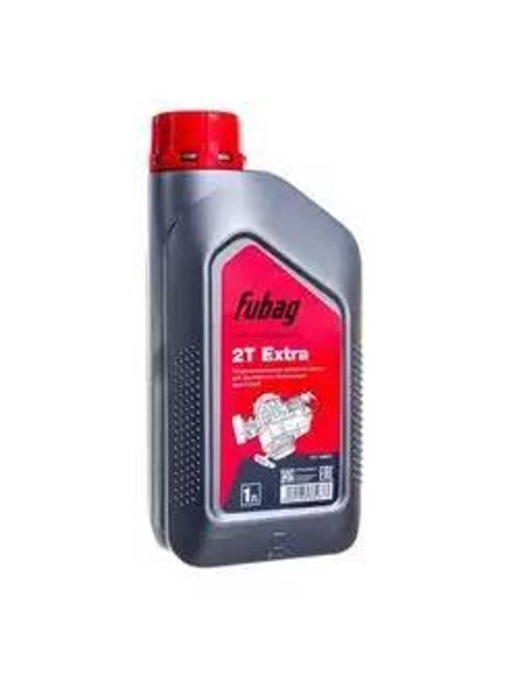 Полусинтетическое моторное масло для двухтактных бензиновых двигателей 2Т Extra Fubag 1л