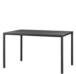Стол Piave 120х70 см, HPL антрацит