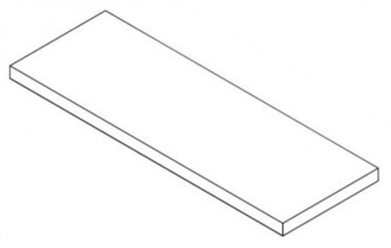 Угловая Ступень Empire Calacatta Black Scal. Ang. Dx правая