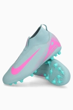 Бутсы Nike Zoom Mercurial Superfly 10 Academy AG Junior - голубой