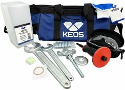 Установка алмазного бурения KEOS KS-350SET (двигатель KS-350 + прямая стойка)