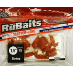 Рыболовные, силиконовые приманки. Рачки мормыш RuBaits Shrimp креветка. Набор для рыбалки на щуку, судака, окуня, форель. Зимняя рыбалка, микроджиг.