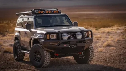 Дополнительные фары ARB для Toyota Land Cruiser Prado 250 LC250 2024+ Тойота крузер прадо свет освещение противотуманники крузак