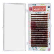 Ресницы 0,07/mix D (7-14мм) Lash&amp;Go Латте 16 линий
