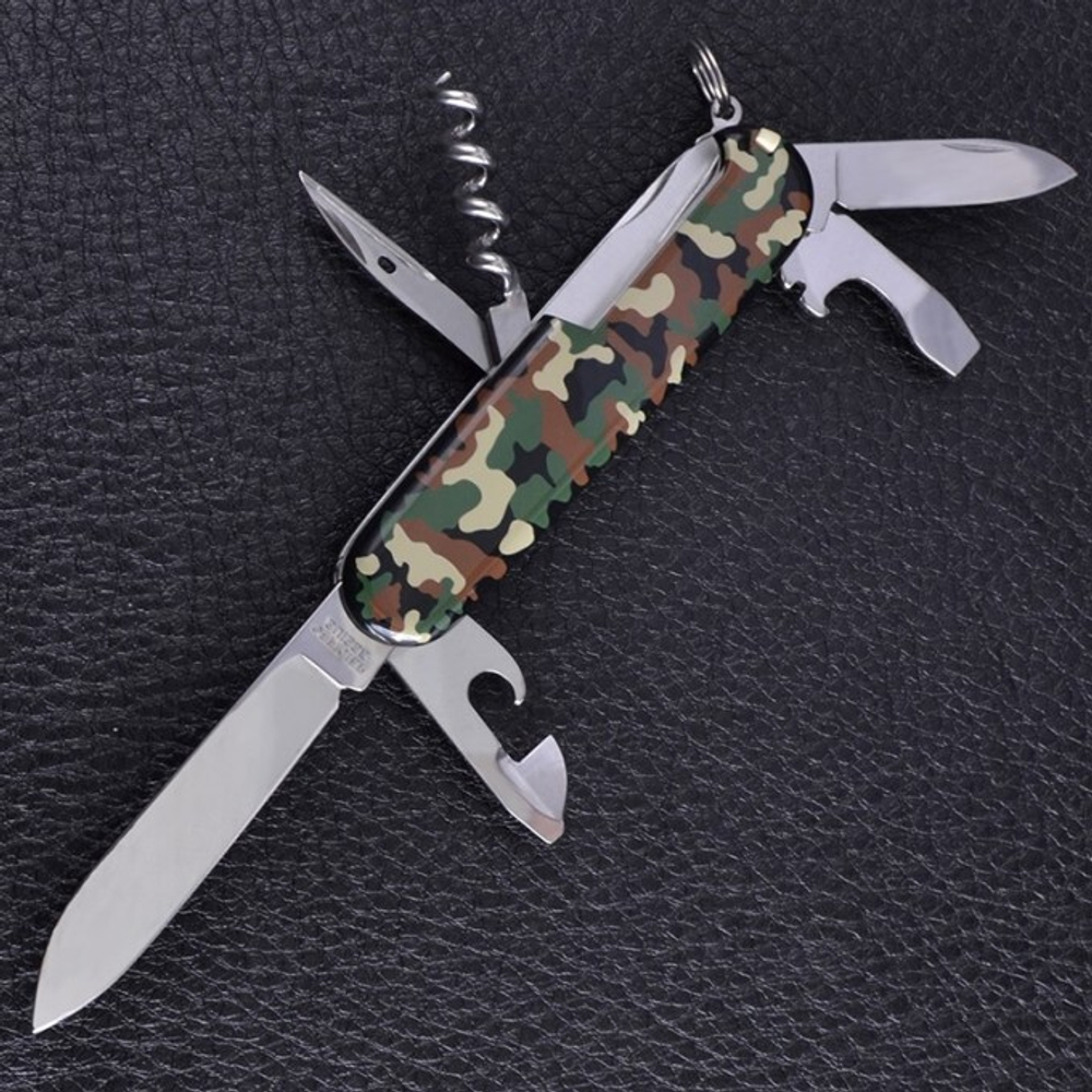 Нож Victorinox Spartan, 91 мм, 12 функций, камуфляжный