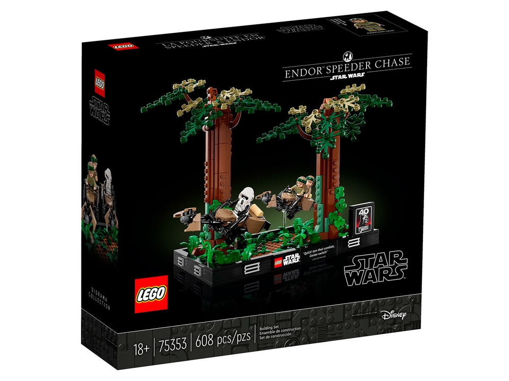 Конструктор LEGO Star Wars 75353 Диорама: Погоня за спидером