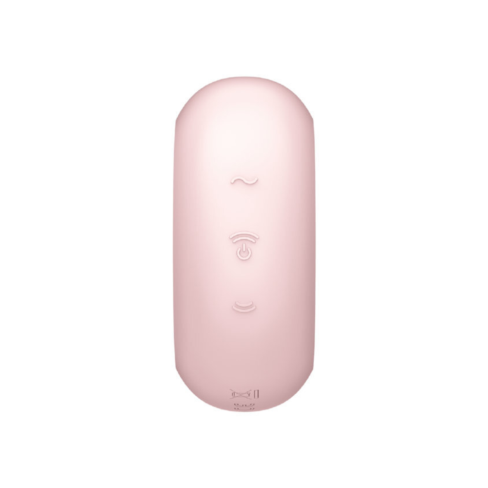 Вакуумно-волновой стимулятор с вибрацией Satisfyer Pro To Go 3, розовый