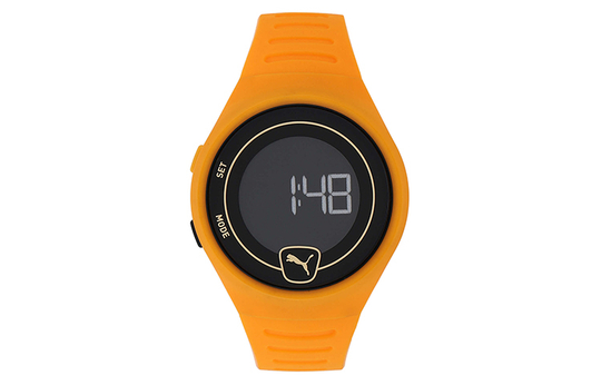 PUMA Wrist Watch Quartz Movement Rubber Strap 43mm Black Dial Unisex P5045