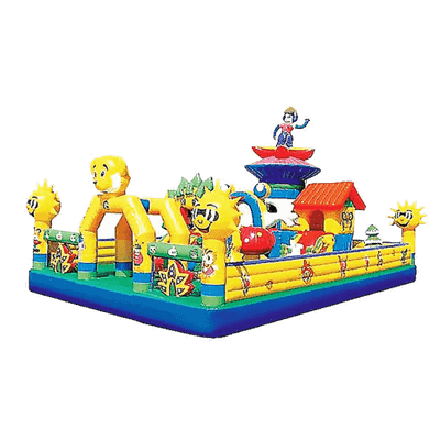 Коммерческий надувной батут "Солнечный город"